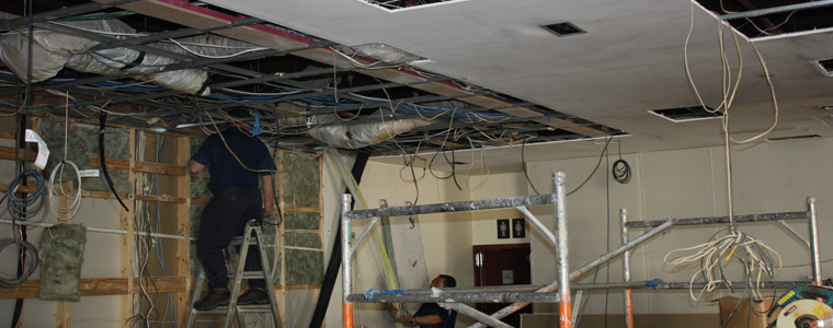 Installing sound system in bar